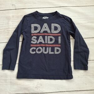 Osh Kosh 4T Long Sleeve Graphic Tee